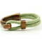 Seafoam Cork Copper Side Hook Bracelet
